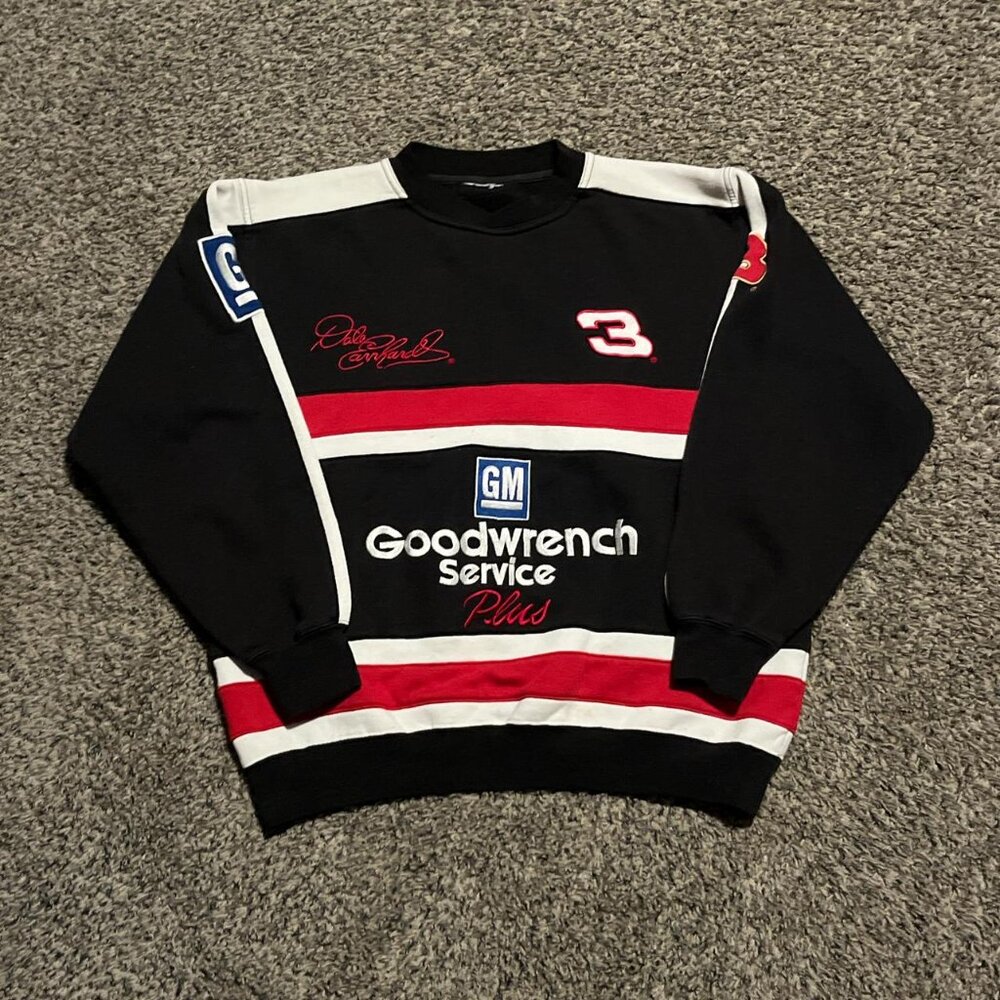 Vintage Dale Earnhardt NASCAR Racing Crewneck Sweatshirt